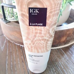 IGK À La Plage Color Depositing Mask - Light Sand (Blonde)